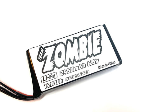 Team Zombie Transmitter Life 2450mah 6.6v (FU24502S) - Speedy RC
