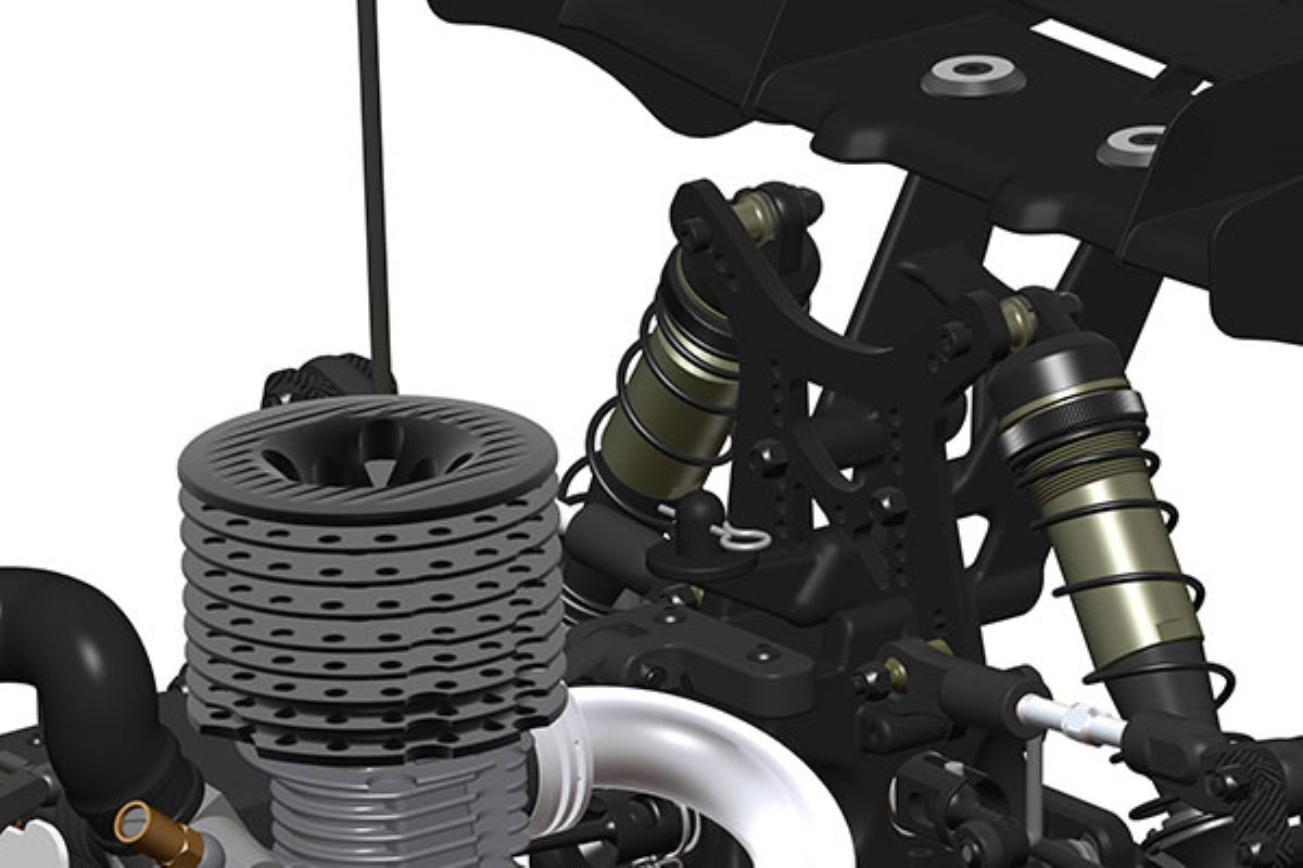 HB RACING D819 RS 1/8 Competition Buggy No body  HB204672