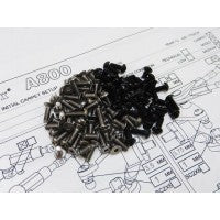 Titanium hex head screw set - 60 pcs (TLR 22 2.0 - rear motor) - Speedy RC