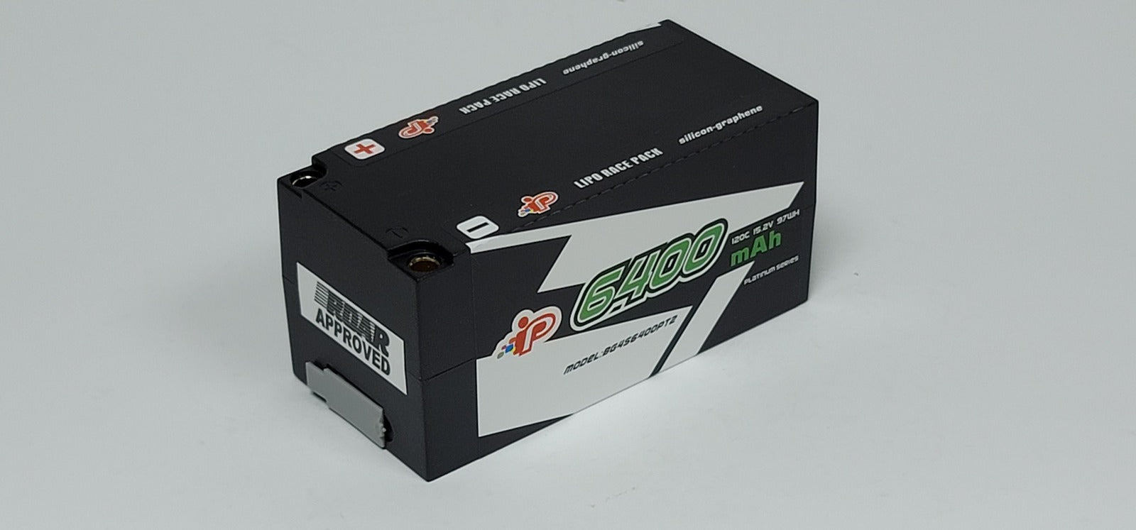 INTELLECT 6400 MAH 15.2V 120C GRAPHENE LIPO BATTERY - SHORTY - INTL6400-4S-PT2