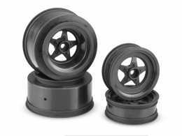 Startec-Street Eliminator wheel F&R Rims Including Pre-Glued Drag Tires ASS71072-79 - Speedy RC