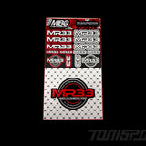 MR33 Face Mask incl. Sticker Sheet - Speedy RC