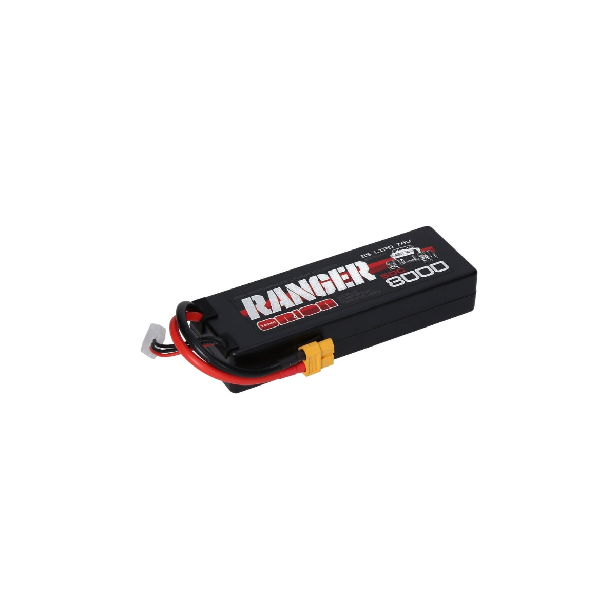 2S 50C Ranger LiPo Battery (7.4V/8000mAh) XT60 Plug ORI14330