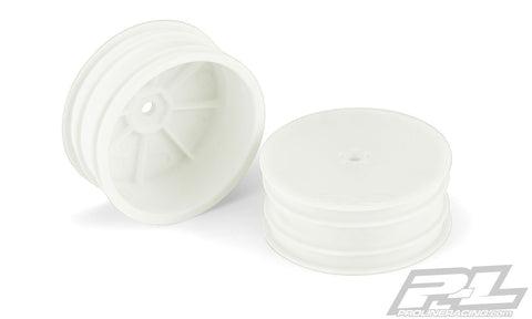PROLINE Velocity 2.2" Hex Front White Wheels (2) for TLR 22 5.0 - PR2788-04 - Speedy RC