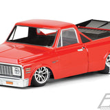 PROLINE 1972 Chevy C-10 Clear Body for Slash® 2wd Drag Car & AE DR10 (With Trimming) - PR3557-00 - Speedy RC