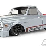 PROLINE 1972 Chevy C-10 Clear Body for Slash® 2wd Drag Car & AE DR10 (With Trimming) - PR3557-00 - Speedy RC