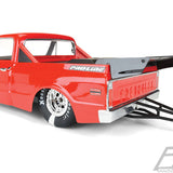 PROLINE 1972 Chevy C-10 Clear Body for Slash® 2wd Drag Car & AE DR10 (With Trimming) - PR3557-00 - Speedy RC