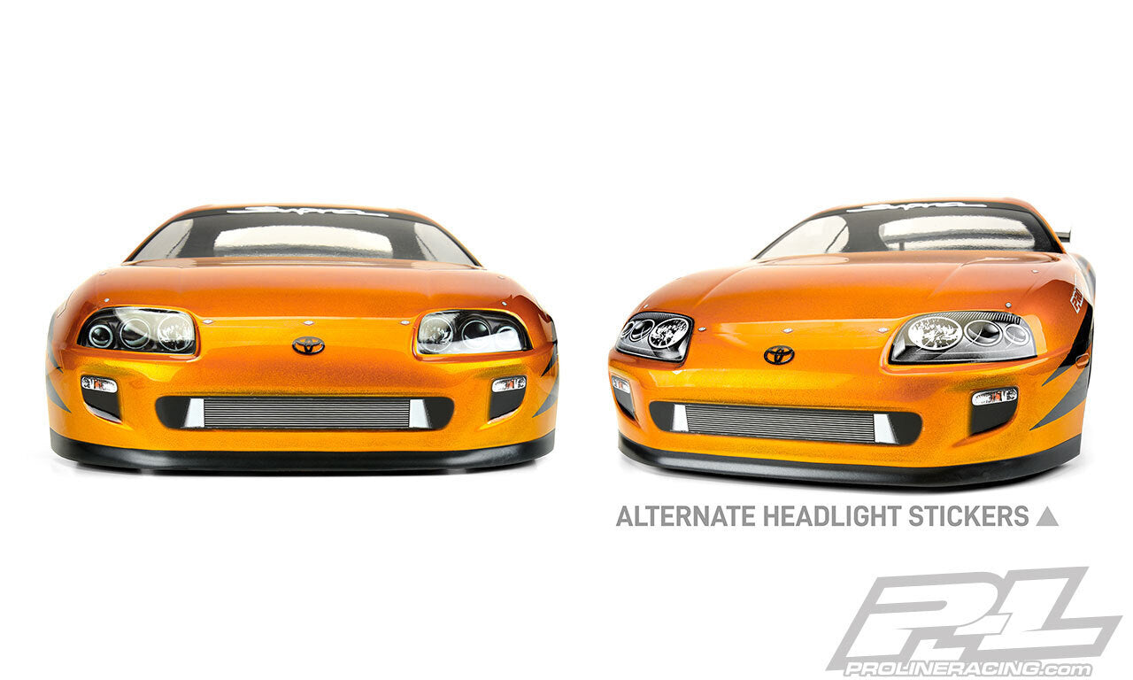 PROLINE 1995 Toyota Supra Clear Body for SC Drag Car - PR3561-00