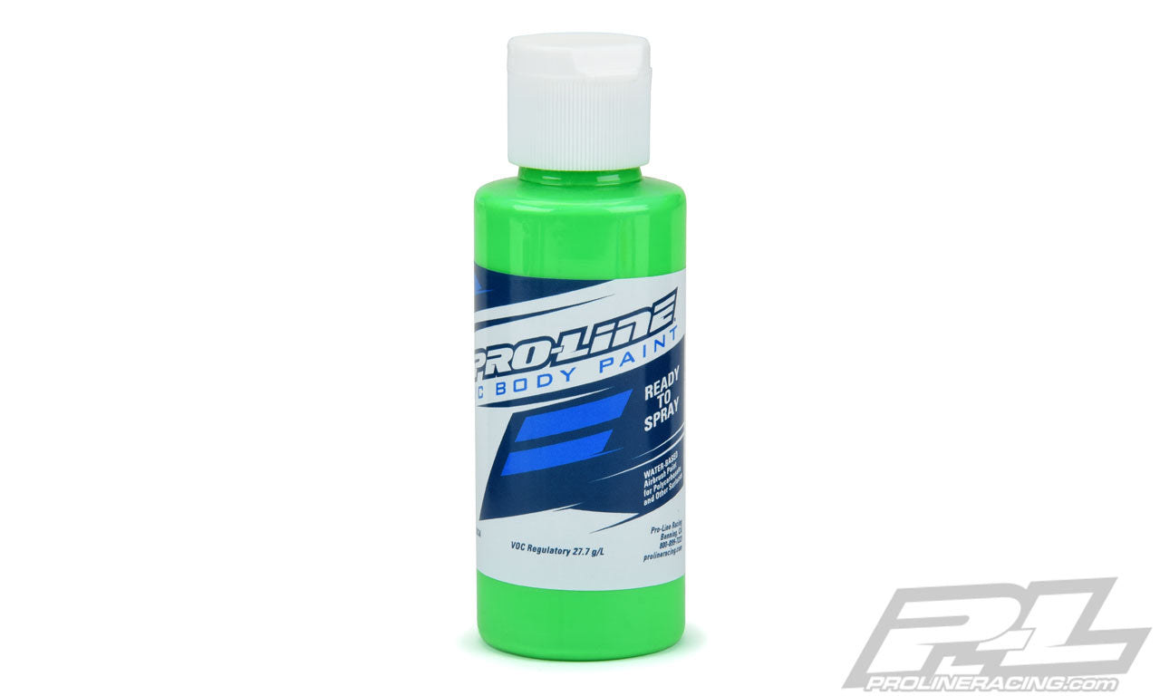 PROLINE POLYCARBONATE RC BODY PAINT - FLUORESCENT GREEN - 60ml - PR6328-03
