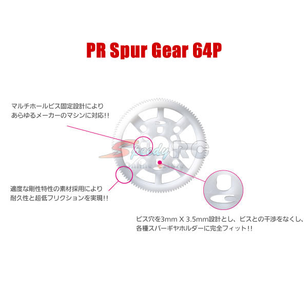 Xenon 64 Pitch (64P) Spur Gears