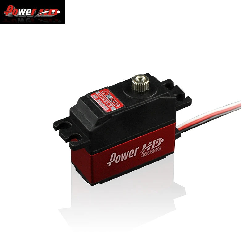 Power HD 3688MG Metal Gear Steering Gear High Speed Digital Servo For RC 450-550 Helicopter