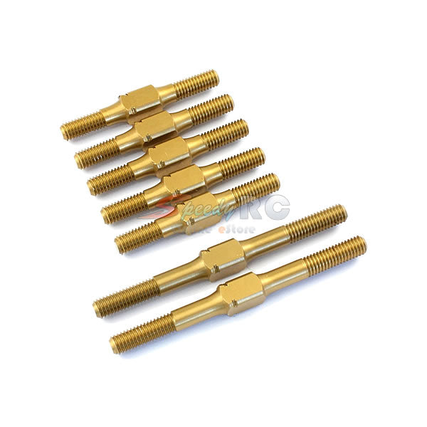 Radtec Hard Coated Aluminum Turnbuckle Set for XRAY T4 XR-10011