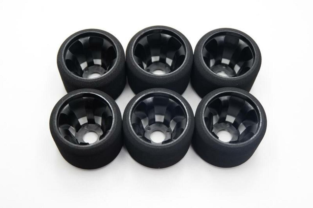 ULTI 1/12th Tyres - 3 Pair - Carbon Medium