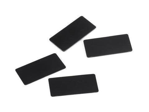 WING ENDPLATE for 1/10 Touring Car (Black/0.8, 0.5mm/each 2pcs) - Speedy RC
