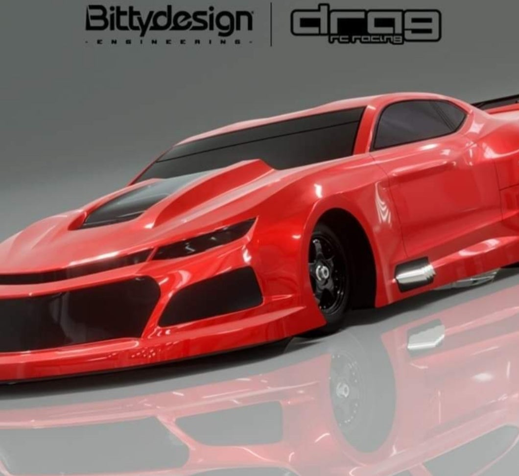 Bitty Design ZL21 1/10 No Prep Drag Body