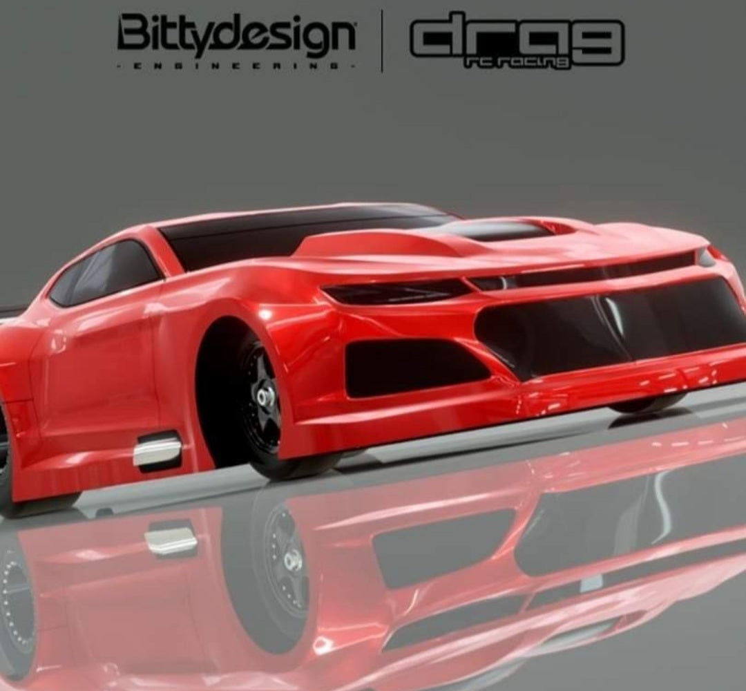 Bitty Design ZL21 1/10 No Prep Drag Body