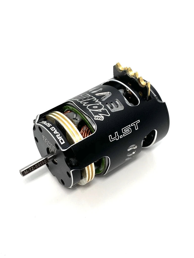 TEAM ZOMBIE 4.5T EVO DRAG EDITION BRUSHLESS MOTOR M-TZ-EVO4.5TD 13.0MM Rotor