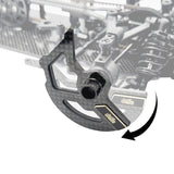 GEOCARBON HD WEIGHTED TWEAK WHEELS V2 FOR 1/10 TOURING CAR W/STAND - Speedy RC