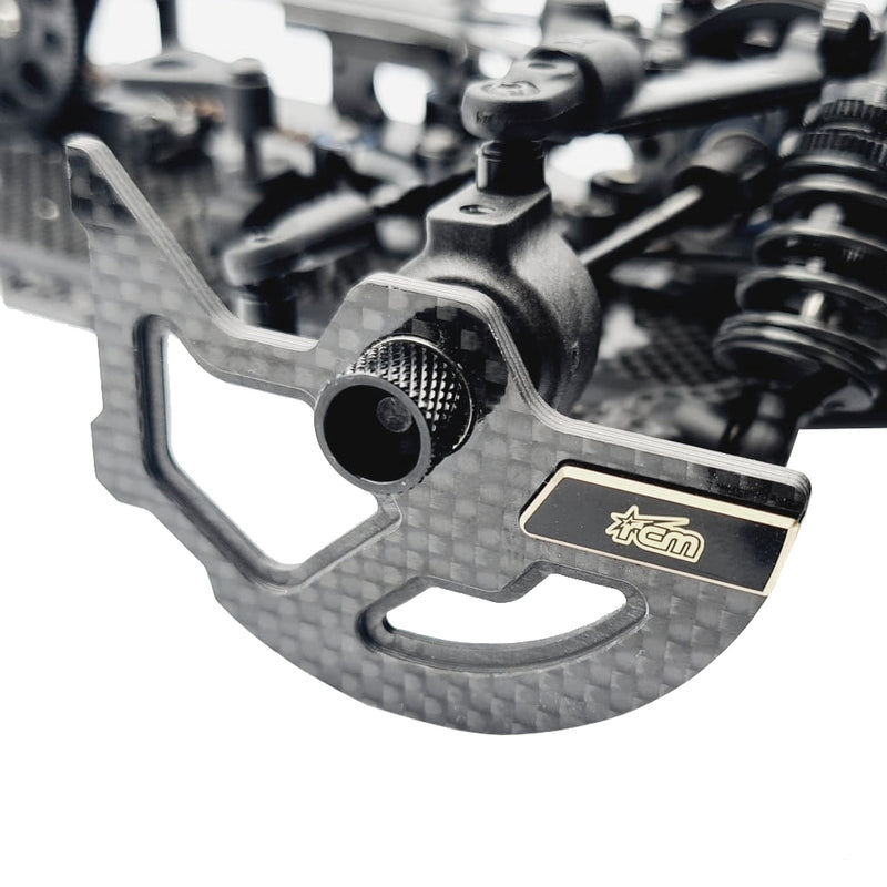 GEOCARBON HD WEIGHTED TWEAK WHEELS V2 FOR 1/10 TOURING CAR W/STAND