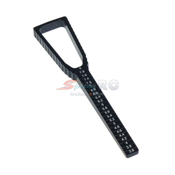 Yeah Racing Ultra Fine 2 in 1 Ride Height & Droop Gauge