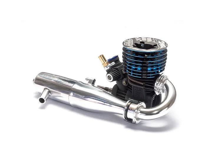 OS Engines Speed B21 Adam Drake 3 .21 Buggy Engine with T-2090 Pipe OS-1CJ01