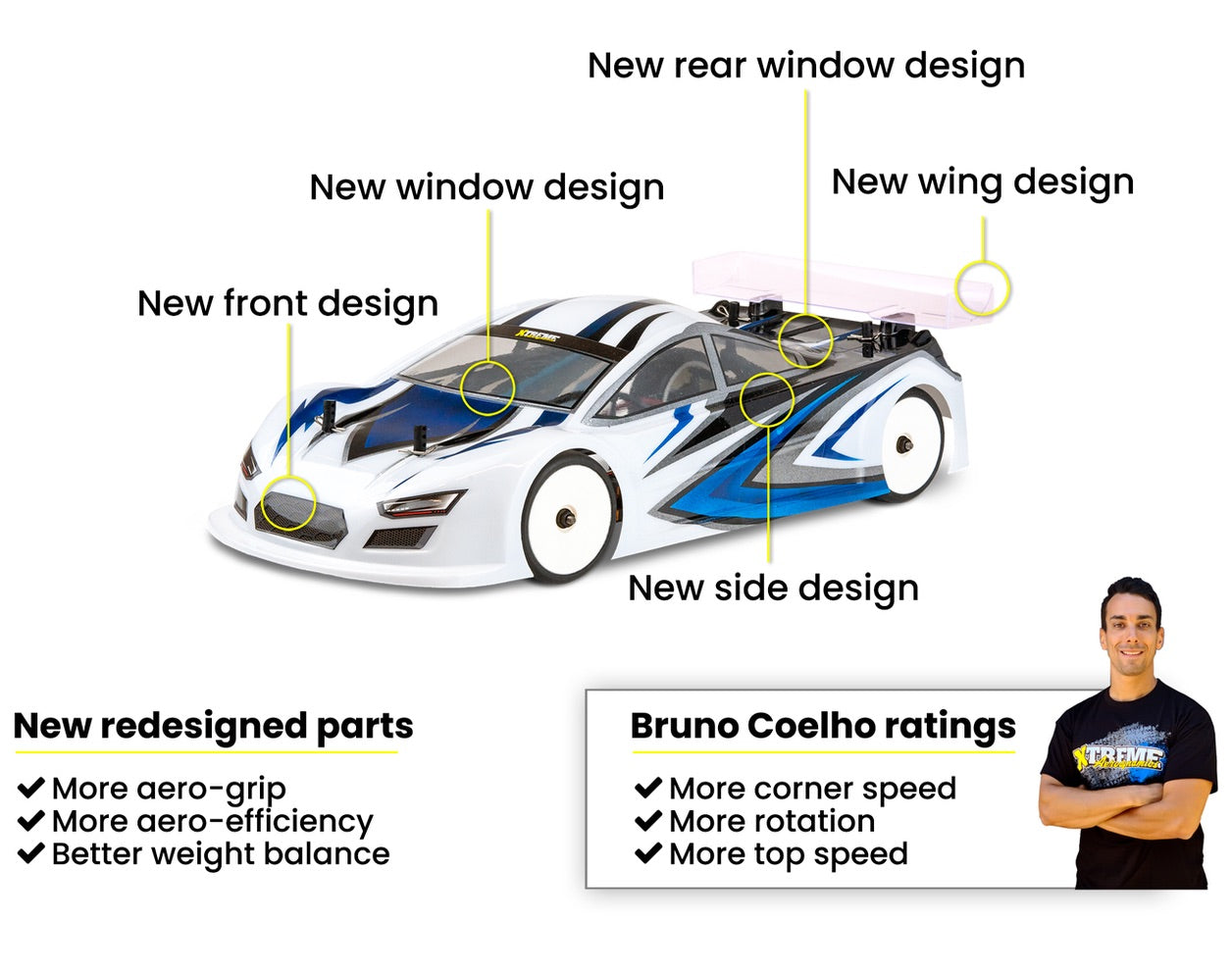 Xtreme Twister SPECIALE Touring Car Body 0.7mm (190mm)