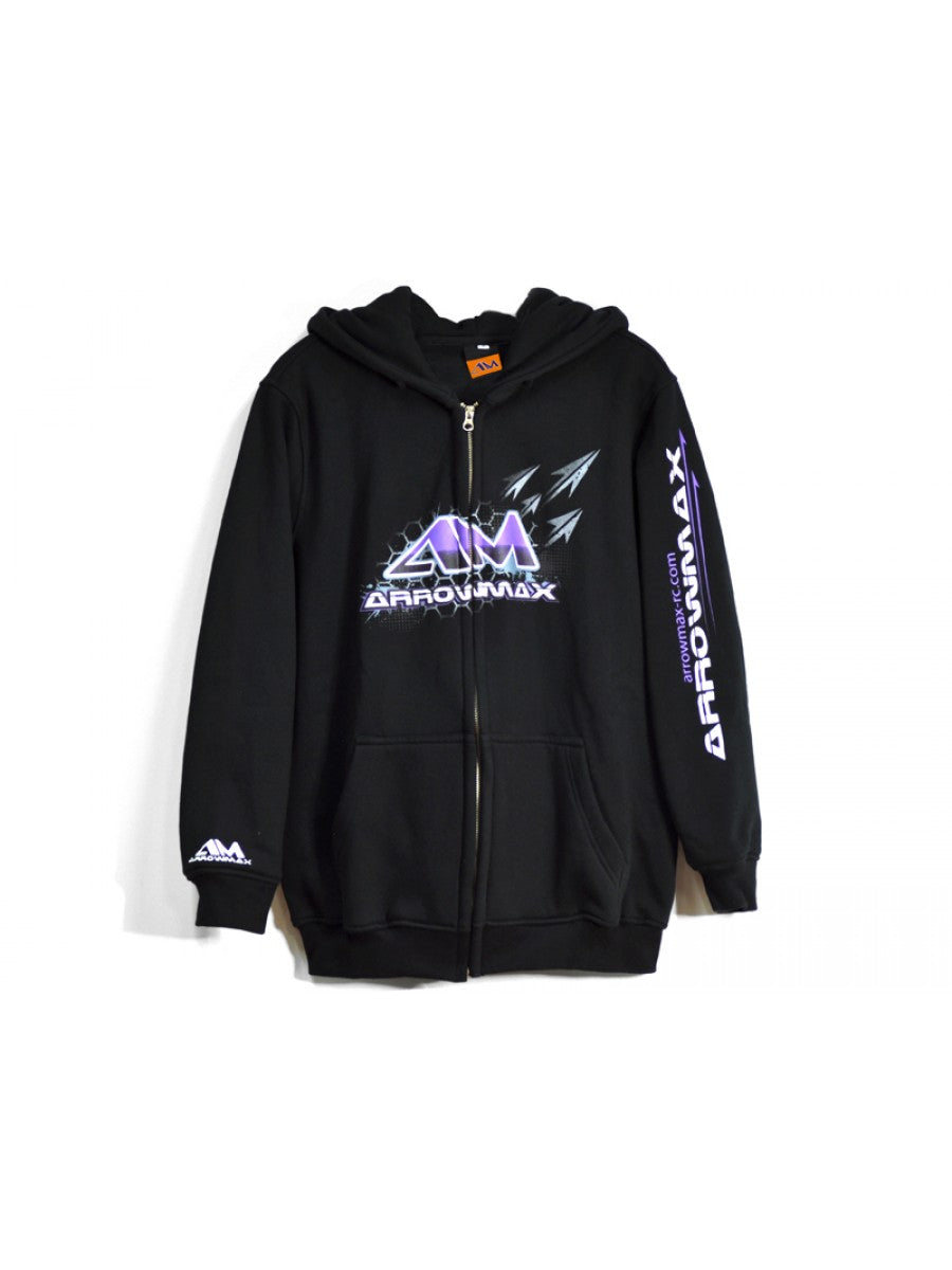 AM-140316 Arrowmax Sweater Hooded - Black (XXXL)
