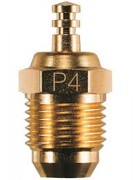 O.S. ENGINE 24K Gold P4 Turbo Glow Plug Super Hot #OS71642730 - Speedy RC