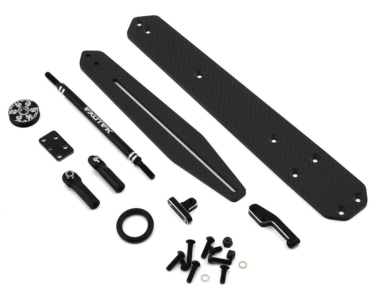 Exotek RC10B6 Carbon Fiber Adjustable Wheelie Bar Set