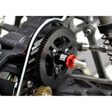 Exotek 1971 Aluminum Slipper Eliminator Spur Mount Set Black For TLR 22 Series Kimbrough Spurs - Speedy RC