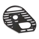 Exotek 2024 Racing Aluminum Slotted Lightweight Motor Plate Black For Losi 22S Drag - Speedy RC