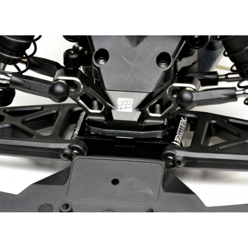 Exotek 2025 Racing Aluminum Front Pivot Black Silver For Losi 22S Drag Short Course