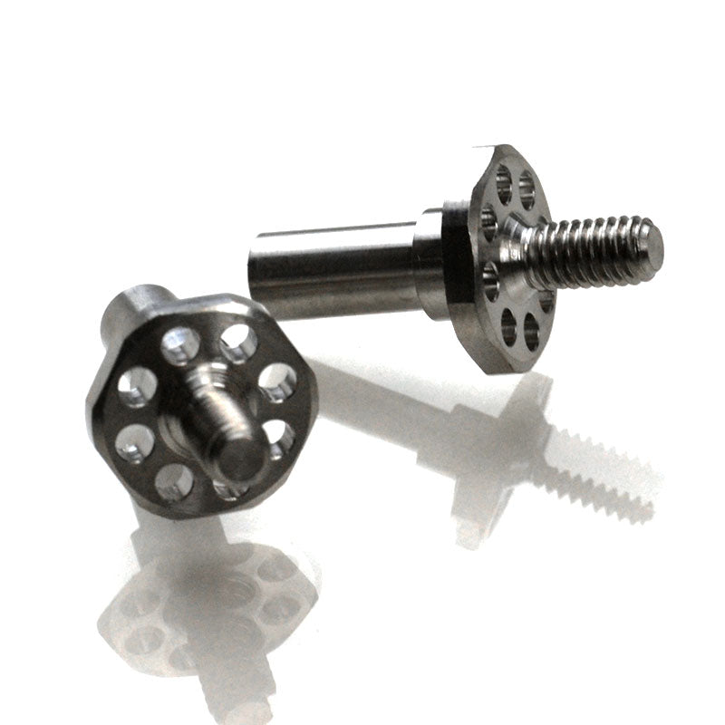 Exotek 2013 Racing Titanium Drag Racing Wide Front Axle 2 pcs For TLR22