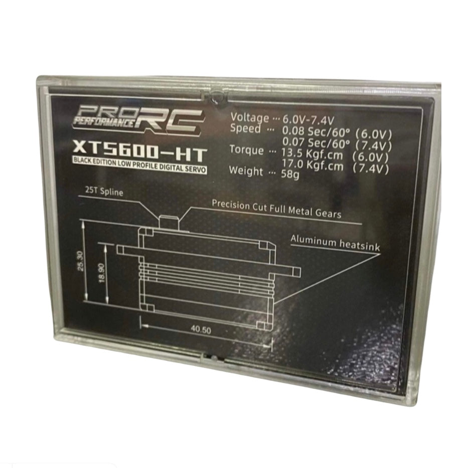 XTS600-HT Low Profile 1/10 Servo