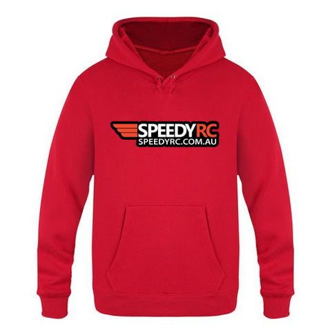 Team Speedy RC Hoodie 2022 Season (Black / Red) - Speedy RC