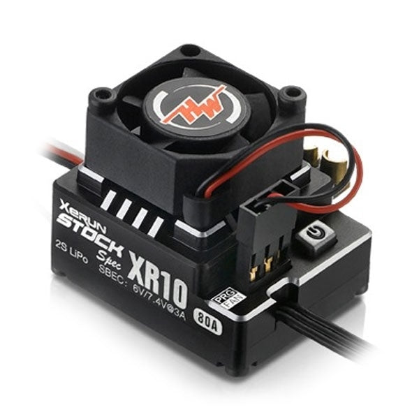 Hobbywing XeRun XR10 Stock Spec ESC 80AMP (HW30112401)