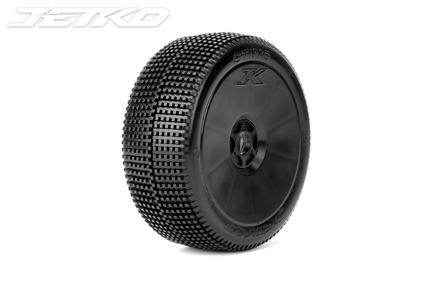 JETKO STING 1/8 Buggy Pre-Glued Tires (pair)