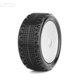 JETKO Challenger 1/10 FRONT 4WD Buggy Carpet Mounted Tires (Pre-glued) - Speedy RC