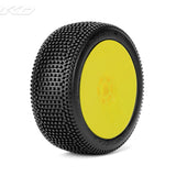 JETKO BLOCK IN 1/8 Buggy Pre-Glued Tires (pair) - Speedy RC