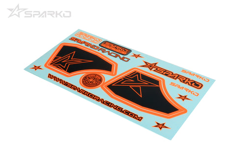 Sparko F8 Wing Sticker-Orange for Optional (F89005-OGOP)