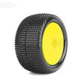 JETKO Desirer 1/10 Rear Buggy Mounted Tires (Pre-Glued) - Speedy RC