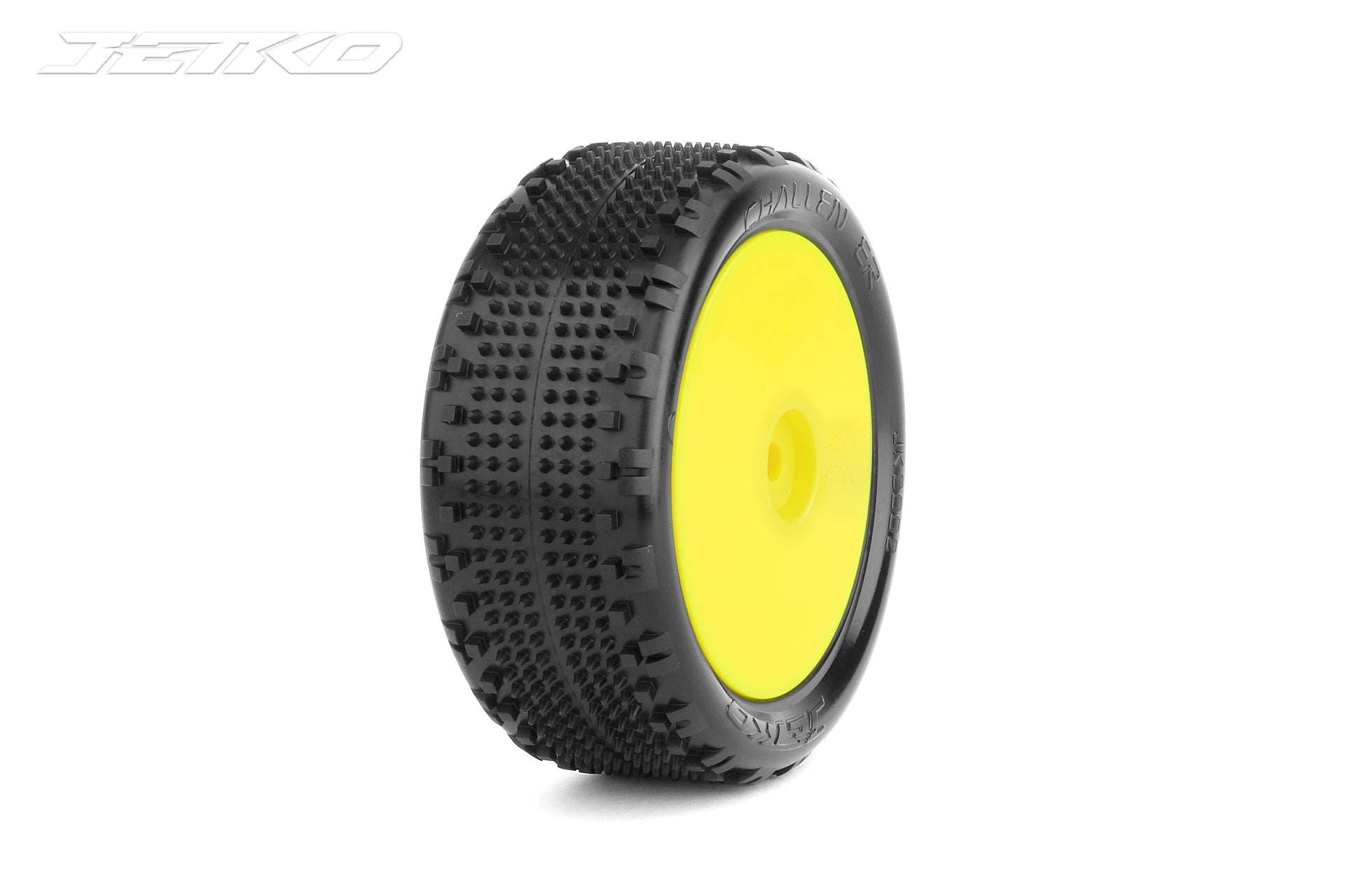 JETKO Challenger 1/10 FRONT 4WD Buggy Carpet Mounted Tires (Pre-glued)