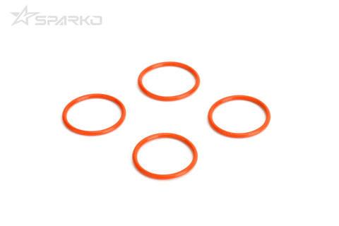 Sparko F8 Shock Spring Adjust Nut O-Ring (4pcs) (F82004)