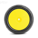 JETKO Desirer 1/10 Rear Buggy Mounted Tires (Pre-Glued) - Speedy RC