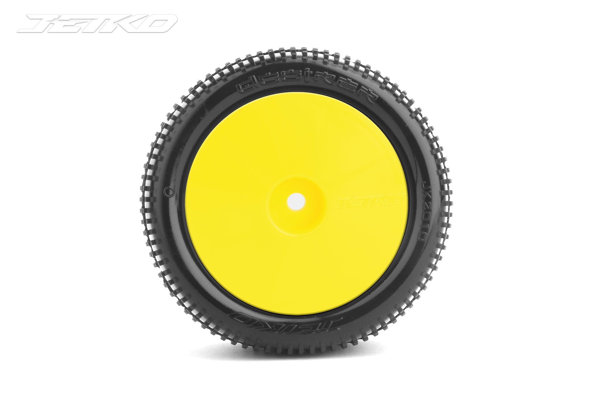 JETKO Desirer 1/10 Rear Buggy Mounted Tires (Pre-Glued)