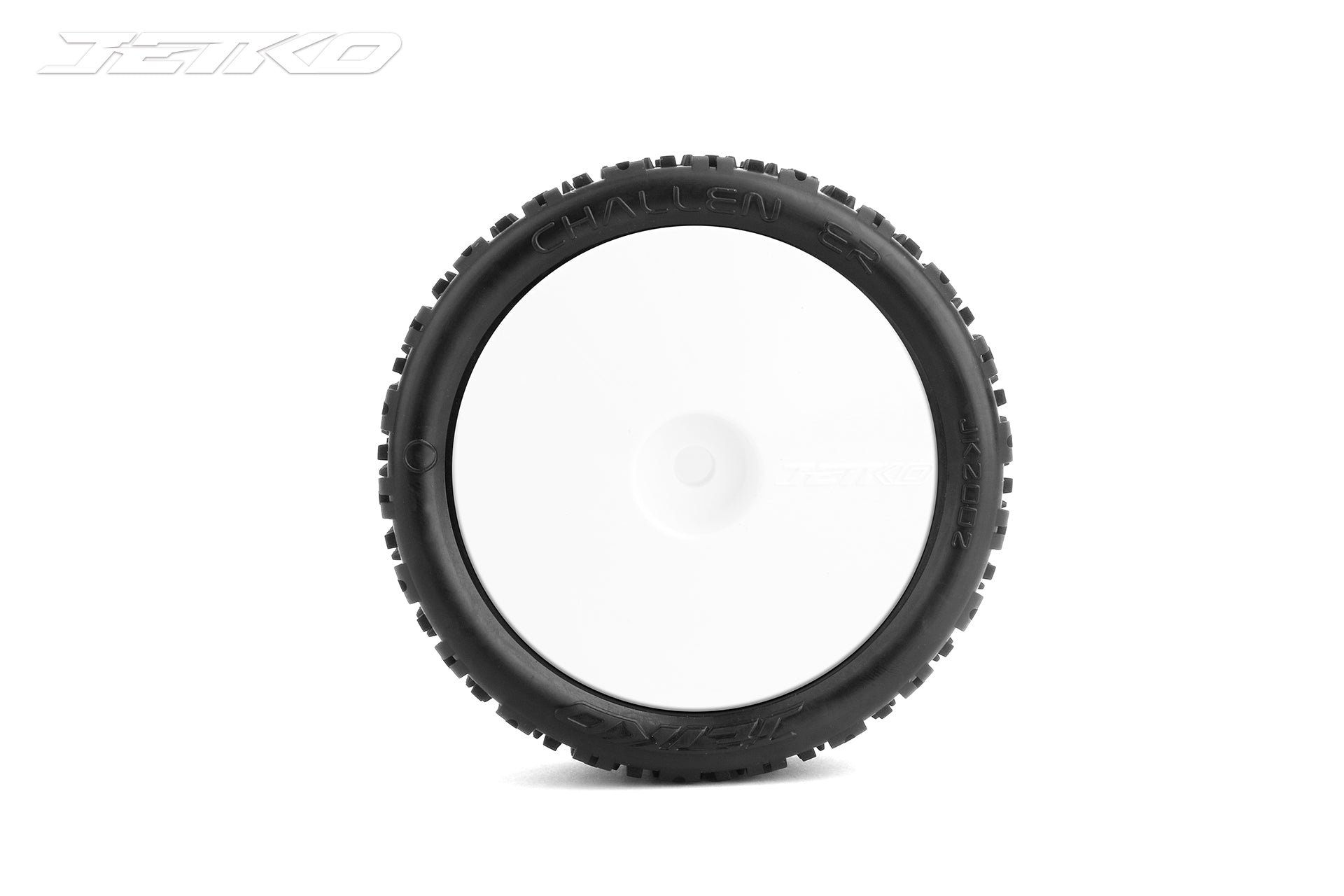JETKO Challenger 1/10 FRONT 4WD Buggy Carpet Mounted Tires (Pre-glued)