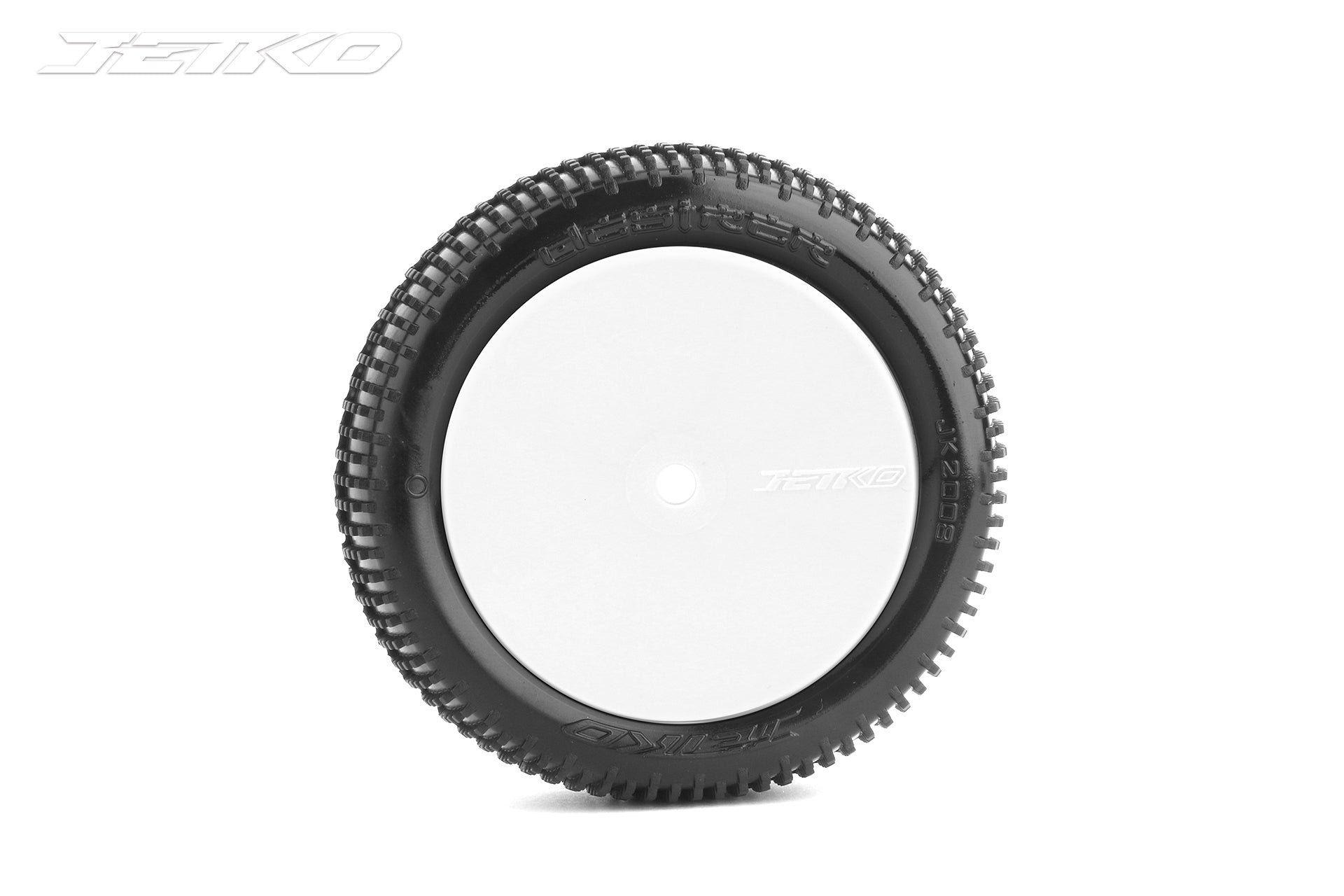 JETKO Desirer 1/10 2WD Front Buggy Mounted Tires (Pre-Glued)