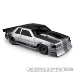 JConcepts 1991 Ford Mustang – Fox Body - Clear Body JC0362 - Speedy RC