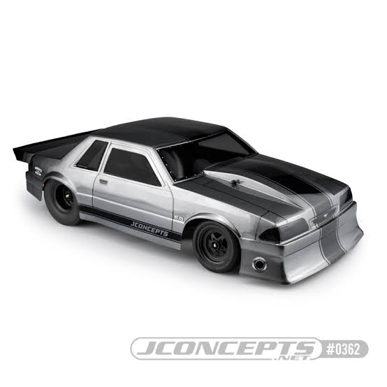 JConcepts 1991 Ford Mustang – Fox Body - Clear Body JC0362
