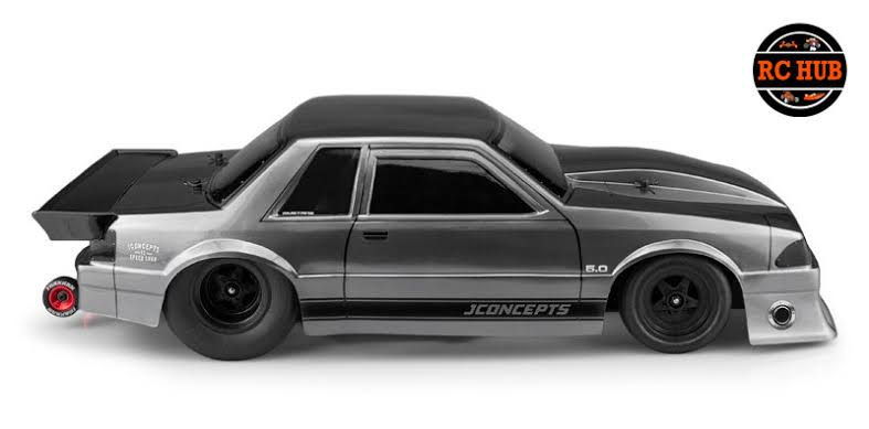JConcepts 1991 Ford Mustang – Fox Body - Clear Body JC0362